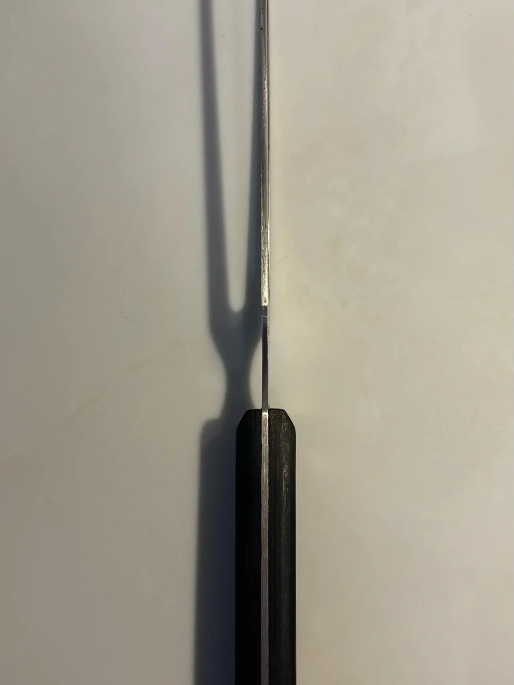 Vintage Precision by Sabatier 2-Tine Carving Fork – Full Tang, Triple Riveted